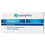 Ficha técnica e caractérísticas do produto Celesporin 600mg com 10 Comprimidos Ourofino