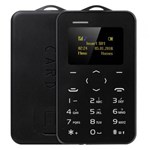 Celular AEKU C6 Mini Slin Phone Quadband Desbloqueado Preto