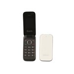 Ficha técnica e caractérísticas do produto Celular Alcatel Flip 2 Chips One Touch 1035D Branco