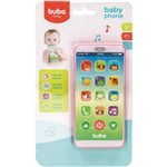 Ficha técnica e caractérísticas do produto Celular Baby Phone Rosa Musical - Buba
