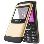 Ficha técnica e caractérísticas do produto Celular Blu Zoey FLEX Z131 Dual Sim 1.8 FM Bluetooth Dourado
