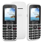 Ficha técnica e caractérísticas do produto Celular Desbloqueado Alcatel OT 1041 Branco com Dual Chip, Display Colorido, Câmera VGA, MP3, Rádio FM e Bluetooth