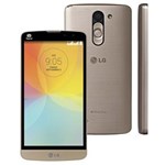 Ficha técnica e caractérísticas do produto Celular Desbloqueado LG L Prime Dourado com Tela de 5”, Tv Digital, Dual Chip, Android 4.4, Câmera 8MP, Processador Quad Core de 1.3 GHz