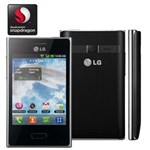 Ficha técnica e caractérísticas do produto Celular Desbloqueado LG Optimus L3 E400 Preto com Tela de 3,2”, Android 2.3, Câmera 3MP, 3G, Wi-Fi, GPS, Rádio FM, MP3, Bluetooth e Fone - Vivo