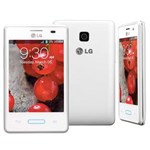 Ficha técnica e caractérísticas do produto Celular Desbloqueado LG Optimus L3 II E425 Branco com Tela de 3,2”, Android 4.1, Câmera 3MP, 3G, Wi-Fi, Rádio FM/MP3 e Bluetooth - Claro