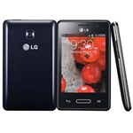 Ficha técnica e caractérísticas do produto Celular Desbloqueado LG Optimus L3 II E425 Preto com Tela de 3,2”, Android 4.1, Câmera 3MP, 3G, Wi-Fi, Rádio FM/MP3 e Bluetooth - Claro
