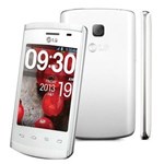 Ficha técnica e caractérísticas do produto Celular Desbloqueado LG Optimus L1 II E410 Branco Single Chip,Tela de 3”, Android 4.1, Câmera 2MP, 3G, Wi-Fi, FM, MP3 e Bluetooth