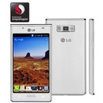 Ficha técnica e caractérísticas do produto Celular Desbloqueado LG Optimus L7 Branco com Tela de 4.3”, Android 4.0, Câmera 5MP, 3G, Wi-Fi, GPS, Rádio FM e MP3 - Claro