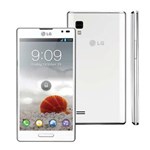 Ficha técnica e caractérísticas do produto Celular Desbloqueado LG Optimus L9 Branco com Tela de 4.7”, Android 4.0, Câmera 8MP, Dual-Core, 3G, Wi-Fi, FM, MP3 e Cartão 4GB - Tim