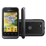 Ficha técnica e caractérísticas do produto Celular Desbloqueado Motorola Defy Mini XT320 Preto com Câmera 3MP, Android 2.3, 3G, Wi-Fi, GPS, MP3, FM, Bluetooth, Fone de Ouvido e Cartão de 2GB