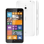 Ficha técnica e caractérísticas do produto Celular Desbloqueado Nokia Lumia 1320 Branco com Windows Phone 8, Tela 6”, Processador 1.7GHz Dual Core, Câmera 5MP, 4G, Wi-Fi e Bluetooth