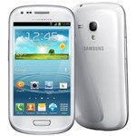 Ficha técnica e caractérísticas do produto Celular Desbloqueado Samsung Galaxy S III Mini Branco C/ Tela 4", Câmera 5MP + VGA Frontal, Android 4.1, 3G, Processador Dual-Core, Wi-Fi e GPS