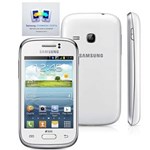Ficha técnica e caractérísticas do produto Celular Desbloqueado Samsung Galaxy Young Duos TV GT-S6313T Branco com Dual Chip, Android 4.1, TV Digital, 3G, Rádio FM, Wi-Fi e Câmera de 3MP