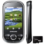 Ficha técnica e caractérísticas do produto Celular Desbloqueado TIM Samsung I5500 Galaxy 5 Preto C/ Android 2.1, Touchscreen, Câm. 2MP, 3G, Wi-Fi, GPS, Fone e Cartão 2GB