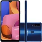 Ficha técnica e caractérísticas do produto Celular Galaxy A20S Azul 32GB Câmera Tripla 13MP + 5MP + 8MP Samsung