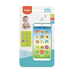 Ficha técnica e caractérísticas do produto Celular Infantil Baby Phone - Azul - Buba