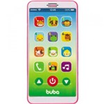 Ficha técnica e caractérísticas do produto Celular Infantil Baby Phone Rosa - Buba Baby