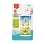 Ficha técnica e caractérísticas do produto Celular Infantil Baby Phone - Rosa - Buba Toys
