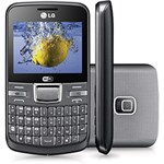 Ficha técnica e caractérísticas do produto Celular LG C195 Cinza - GSM, Câmera 2.0MP, Filmadora, Teclado QWERTY, Wi-Fi, Rádio FM, Bluetooth, Fone de Ouvido, Caba de Dados, Memória Interna 50MB Expansível