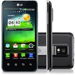 Celular LG P990 Desbloqueado Claro, Marrom - Android 2.2 Froyo, Processador 1 Ghz, Câmera 8.1MP, 3G, Wi-Fi, Memória Inte...