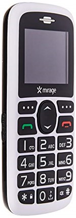 Ficha técnica e caractérísticas do produto Celular Mirage 61f Dual Chip Tela 1.8 Camera Mp3 Radio Fm Bluetooth e USB Branco - 1101