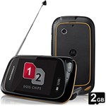 Celular Motorola EX139 MotoTV 2 Desbloqueado, Preto, Dual Chip, Câmera 2MP, Memória Interna 50MB e Cartão de Memória de ...