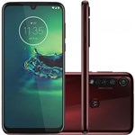 Celular Motorola Moto G8 Plus Cereja 64GB Câmera Tripla 48MP + 5MP + 16MP