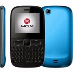 Ficha técnica e caractérísticas do produto Celular Mox W33 Wi-fi, Radio Fm, Bluetooth Camera de 2.0, Mp3 e Mp4 Player - Azul/preto