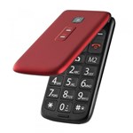Ficha técnica e caractérísticas do produto Celular Multilaser FLIP Vita Dual CHIP MP3 Vermelho P9021
