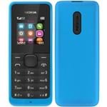 Ficha técnica e caractérísticas do produto Celular Nokia 105 Azul Dual 900/1800 - Azul