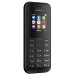 Ficha técnica e caractérísticas do produto Celular Nokia 105 Single - Preto