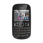 Ficha técnica e caractérísticas do produto Celular Nokia Asha 200 Grafite, Dual Chip, QWERTY, Câmera 2MP, Rádio FM, MP3, Bluetooth, Fone de Ouvido e Cartão 2GB