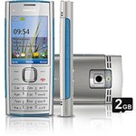 Ficha técnica e caractérísticas do produto Celular Nokia X2 Prata / Azul - Câmera 5MP C/ Zoom 4x e Flash LED, Filmadora, MP3 Player, Rádio FM, Bluetooth Estéreo, Viva-Voz, Fone, Cabo de Dados e Cartão de Memória 2GB