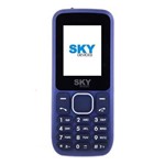 Ficha técnica e caractérísticas do produto Celular para Idosos Azul Sky Devices F1 Prime Dual Sim Tela de 1.77" Câmera Vga Rádio Fm