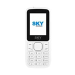 Ficha técnica e caractérísticas do produto Celular para Idosos Branco Sky Devices F1 Prime Dual Sim Tela de 1.77" Câmera Vga Rádio Fm