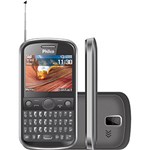 Ficha técnica e caractérísticas do produto Celular Quadri Chip Philco Phone 230 Desbloqueado, Grafite Câmera 1.3 MP, MP3 Player, Rádio FM, Wi Fi, Memória Interna 128MB TV