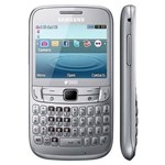 Ficha técnica e caractérísticas do produto Celular Samsung Ch@T 357 Duos Prata, Teclado Qwerty, Dual Chip, Camera 2mp, Wi-Fi, Bluetooth, Mp3, R