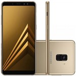Ficha técnica e caractérísticas do produto Celular Samsung Ds A530 A8 64gb Dourado