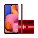 Ficha técnica e caractérísticas do produto Celular Samsung Galaxy A20s Vermelho 32gb