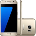 Ficha técnica e caractérísticas do produto Celular Smartphone Galaxy S7 Single Sim Octacore 32gb Gold Sm-g930fzdlttt Samsung