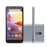 Celular Smartphone Multilaser 3G Quad Core 5,5” 8GB 8MP Android 8.1 MS50G NB730 Prata