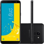 Ficha técnica e caractérísticas do produto Celular Smartphone Samsung Galaxy J6 64GB 5.6" Octa-Core Preto