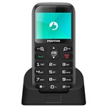 Ficha técnica e caractérísticas do produto Celular Telefone Sem Fio Positivo P65 Dual SIM 32MB Tela de 2.2" 0.3MP - Preto