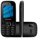 Ficha técnica e caractérísticas do produto Celular UP Dual 3G Bluetooth 3.0 Preto P9017 - Multilaser - Multilaser