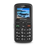 Ficha técnica e caractérísticas do produto Celular Vita Dual CHIP Tela 1,8 USB e Bluetooth Preto Multilaser P9048