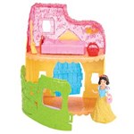 Ficha técnica e caractérísticas do produto Cenário Magiclip Mini Mattel Princesas Disney - Casa da Branca de Neve X9431/X9434