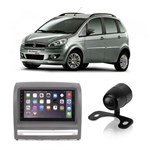 Ficha técnica e caractérísticas do produto Central Multimídia Fiat Idea 2009 a 2011 7 Polegadas MP5 USB Bluetooth Espelhamento IOS Android + Câmera de Ré - Gold