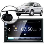 Ficha técnica e caractérísticas do produto Central Multimídia Mp5 Fiesta Sedan 2008 Câmera Bluetooth Espelhamento