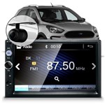 Central Multimídia Mp5 Ford Ka Câmera Bluetooth Espelhamento