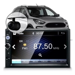 Ficha técnica e caractérísticas do produto Central Multimídia Mp5 Ford Ka 2014 Câmera Espelhamento Bt